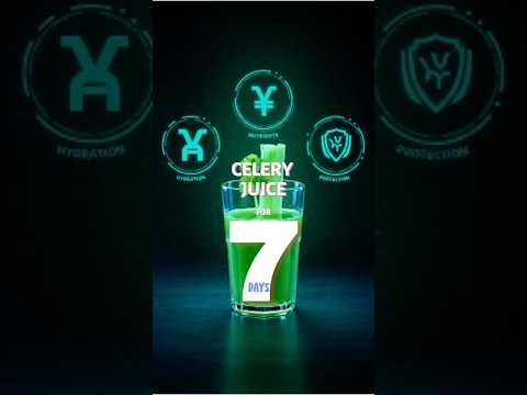 Drink Celery Juice for One Week - Doctor Explains