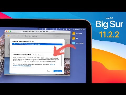 macOS Big Sur 11.2.2 Released - What's New?