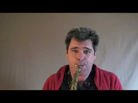 Sax Lesson - Stratospheric sax gliss (Dean Hilson - tenor sax)