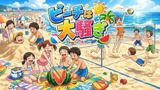 オリジナル曲『ビーチは大騒ぎ』