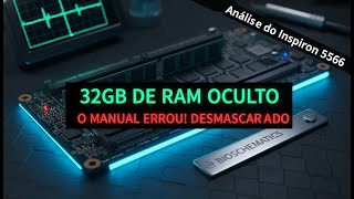 DELL ERROU? O Segredo dos 32GB de RAM no Inspiron 5566 que o Manual Esconde