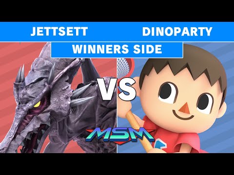 MSM 201 - Ronin | Jettsett (Ridley, Bowser) vs Dinoparty (Villager) Winners Pools - Smash Ultimate