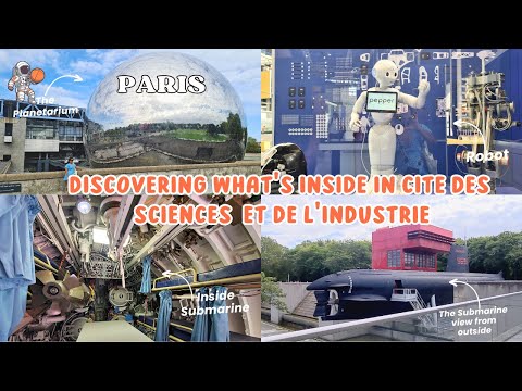 Discovering Paris Neighborhoods Visiting Cité Des  SCIENCES et de L'INDUSTRIE in  🇫🇷
