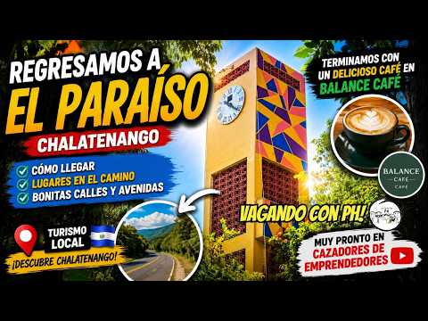 ¿Buscas Destinos en El Salvador? Tienes que conocer El Paraíso ☕+ Balance Café ☕