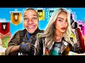 2v2 Vs EVERY Rank W MY GIRLFRIEND Rainbow Six Siege
