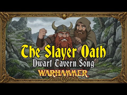The Slayer Oath - a Dwarf tavern folk song inspired by Warhammer Fantasy / The Old World (parody)