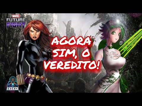 Marvel Future Fight - Carapaça Sombria T4 X Viúva Negra T4 - BAL/ABL - Flopou?