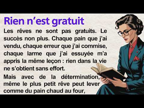 Nothing is Free 💡 | Learn French with Simple Story (A1–A2) | Frenchy Tales