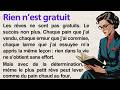 Nothing Is Free Learn French With Simple Story A1 A2 Frenchy Tales