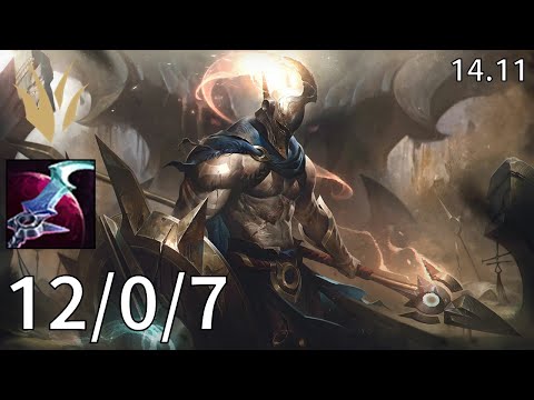 Pantheon Jungle vs Fiddlesticks - EUW Master | Patch 14.11