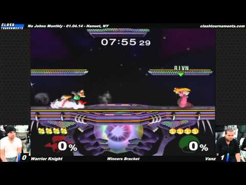 SSBM - Vanz vs Warrior Knight - No Johns Monthly