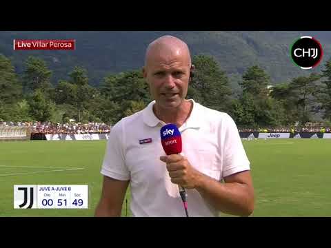 The arrival of Cristiano Ronaldo juventus a vs juventus b 12/08/2018