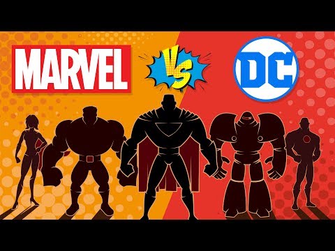 Marvel VS DC - Which is More Successful? Comic Company Comparison