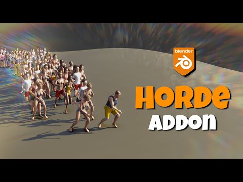 Horde addon for Blender [Review/Tutorial]