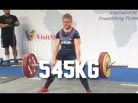 Meghan Scanlon USA | 3rd Place 545kg Total | 63kg Class  | IPF Worlds 2025