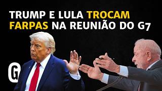 ACABOU A QUÍMICA: Trump MANDA RECADO DURO para Lula no G7