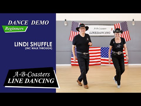LINDI SHUFFLE - Learn to Linedance, Demo/Walk Through