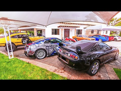 TROUXE TODOS MEUS CARROS PARA MINHA CASA [NAO CABE MAIS CARRO]