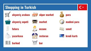 Shopping in Turkish