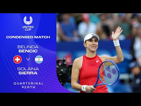 Belinda Bencic v Solana Sierra Condensed Match | United Cup 2026 Quarterfinal
