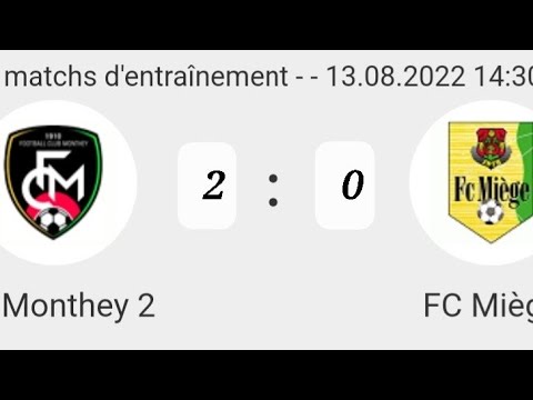 FC Monthey vs FC Miege