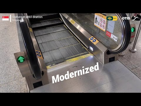 OTIS Escalator - Somerset MRT Station, SG (B2-B1)