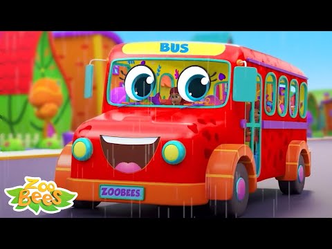 Rodas No ônibus Crianças Rima em Português e mais Poesia Infantil por Zoobees