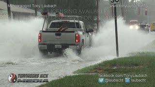 preview picture of video '08/28/2014 Marion, IL - Street Flooding'