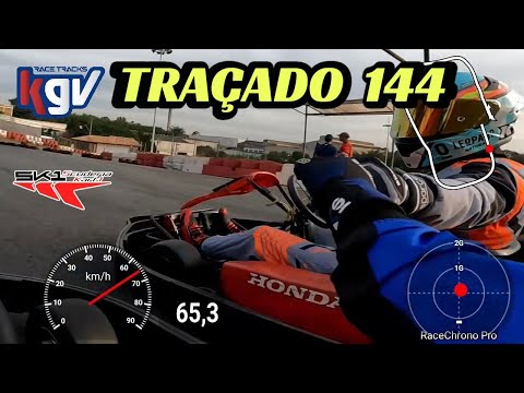 Traçado 144 - KGV - SK1 - K2 (Intermediário) - 5ª Etapa