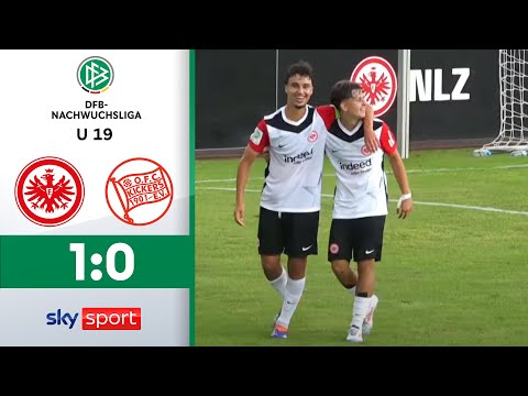 Derby-Sieg für die SGE! | Eintracht Frankfurt U19 - Kickers Offenbach U19 | U19-DFB-NACHWUCHSLIGA
