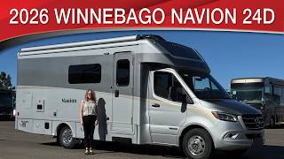 A preview image of the linked video showcasing 2026 Winnebago Navion 24D