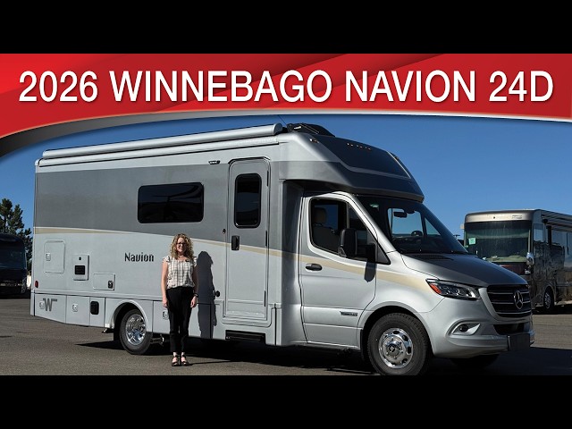 Preview image of 2026 Winnebago Navion 24D Class C Motorhome youtube video