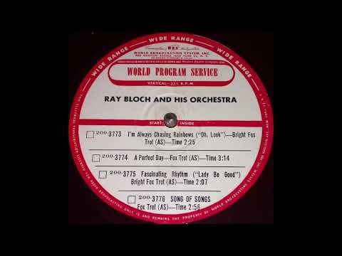 Song Of Songs - Ray Bloch and his Orchestra