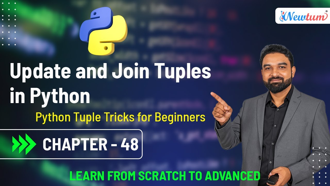 Update and Join Tuples in Python Easily