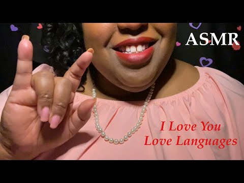 ASMR-Love Languages - I Love You Chat (Gum Popping, Tapping, Soft Spoken Chatting & More!!)