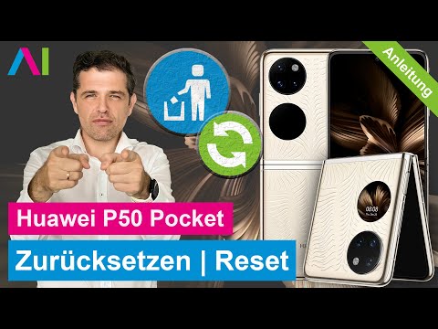 Huawei P50 Pocket (Premium Edition) - Zurücksetzen | Reset • 📱 • 🅧 • ⏬ • Anleitung | Tutorial