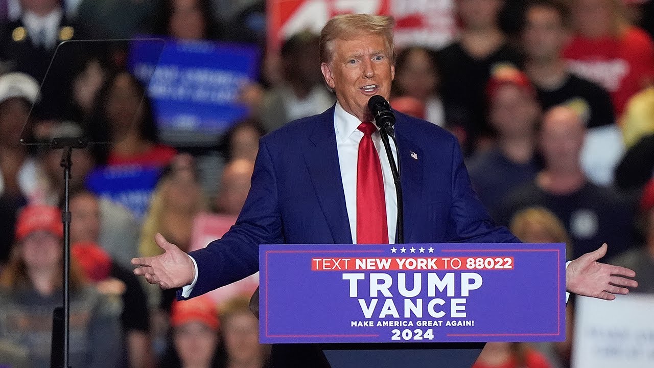 Trump rally in Nassau County draws big crowds, tight security