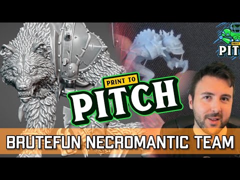 Brutefun Necromantic Team - 3D Printing Blood Bowl | Print to Pitch (Bonehead Podcast)