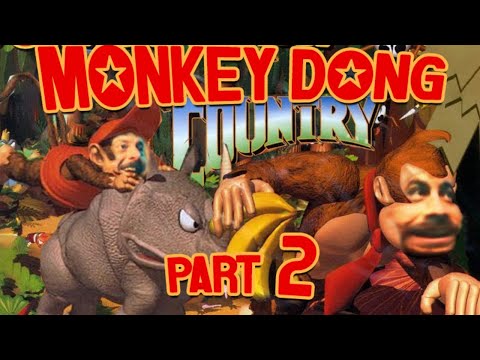 🔴 Burning idol - LIVE - Master Chimp & Kortana Donkey Kong Country Gameplay