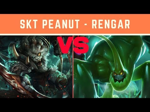 SKT T1 PEANUT VOD - RENGAR VS ZAC