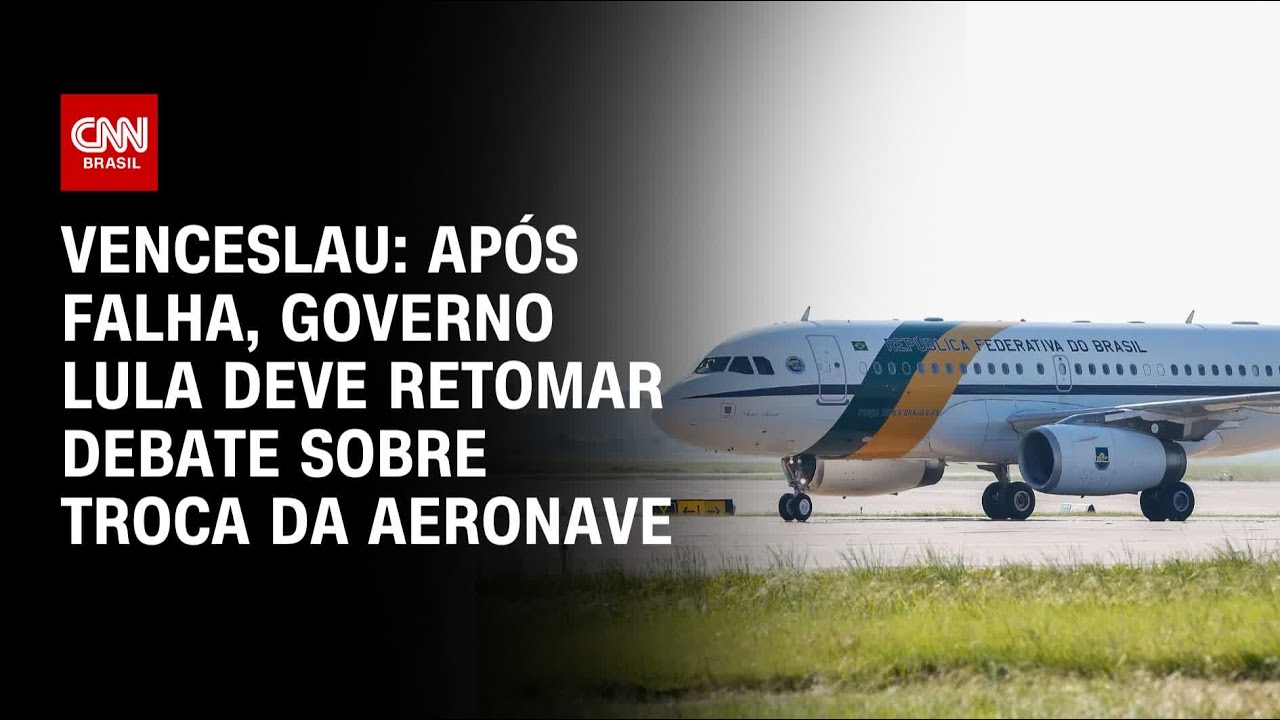 Venceslau: Após falha, governo Lula deve retomar debate sobre troca da aeronave | BASTIDORES CNN