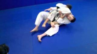 Escape From Back - This is the safe escape from the back position