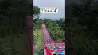 Would you go down this slide? 🌈