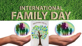 Happy Family Day 2021 WhatsApp Status video | International Family Day 2021 | #Familyday