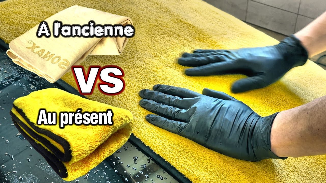 Peau de chamois ou micro fibre ...