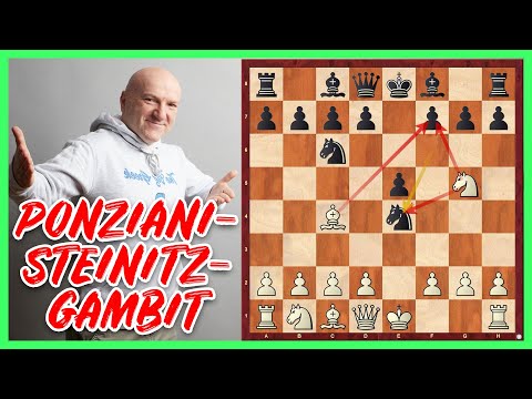 Das Ponziani-Steinitz-Gambit || Ist das Schach oder kann das weg?
