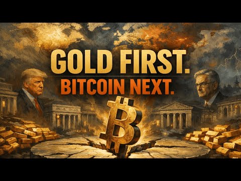 Gold Is Running Ahead — Bitcoin Is Next (The Great Rotation Explained)
