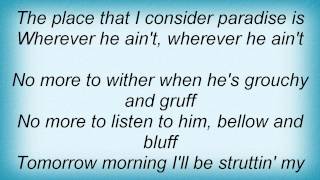 Bernadette Peters - Wherever He Ain&#39;t Lyrics_1