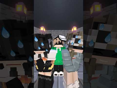 Manhunt in Elevator #minecraft #dream