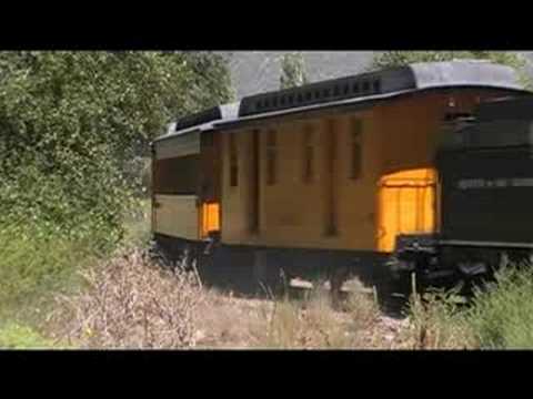 DRGW 315 passing through Hermosa